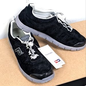 Propet TravelWalker II Orthopedic Shoes Sneakers Womens 11 M(B) Black Mesh